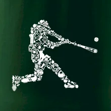 Hráč basebalu ikony