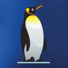 Tučňák se žlutou nákrčenkou