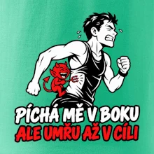 Běžec píchá mě v boku