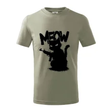 Meow kočka se zbraní