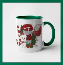 Vánoce, víno a sněhulák