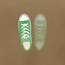 Párové boty - zelené