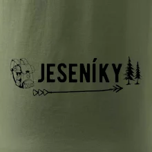 Jeseníky nápis