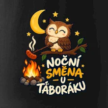 Noční směna u táboráku