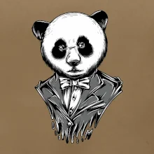 Panda gentleman