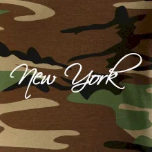 New York nápis psacím