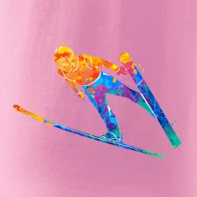 Skokan na lyžích splash