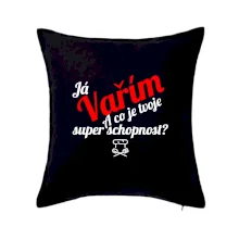 Já vařím - tvoje superschopnost? šikmý nápis