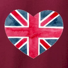 Britské srdce malované