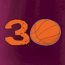 Basketball kulaté narozeniny 30