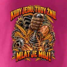 Kudy jedu tudy žnu řadicí páka traktoru