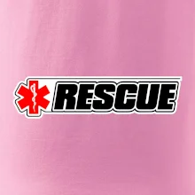 Záchranář rescue kříž červený