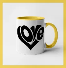 Love nápis jednoduchý