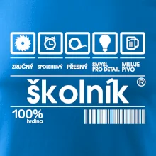 Čárový kód - Školník