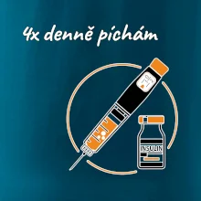4x denně píchám Insulin