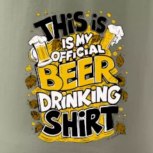 This Is My Official Drinking Shirt - chmel