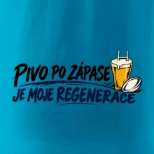 Pivo po zápase je moje regenerace