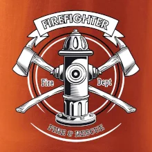 Firefighter logo Fire and rescue