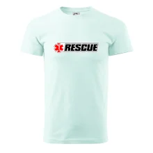 Záchranář rescue kříž červený