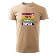 Eat sleep rowing repeat barevné Eat sleep rowing repeat barevné