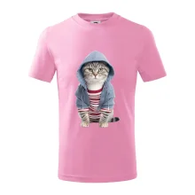 Kočka v pruhovaném triku