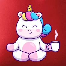 Yoga - jednorožec káva