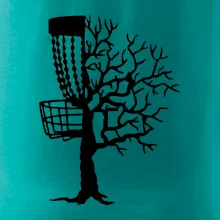 Disc golf pozor strom