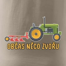 Traktor občas něco zvoře