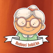 Budoucí babička kreslená