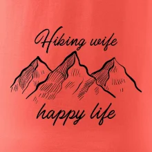 Hiking wife happy life