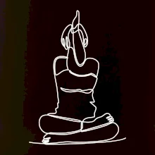 Jóga v sedu jedním tahem