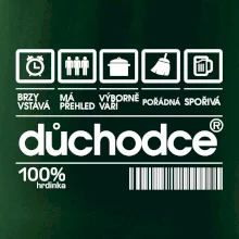 Čárový kód důchodce