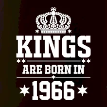 Kings are born in 1966
