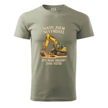 Nikdy jsem nevyrostl jen moje bagry jsou větší