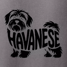 Havanese nápis v těle