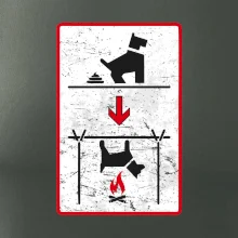 Tričko pro odpůrce sraní na chodníku