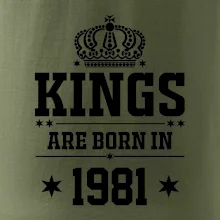 Kings are born in 1981
