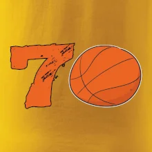 Basketball kulaté narozeniny 70