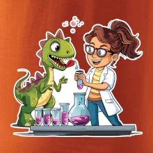 Chemik a dinosaurus - Holka