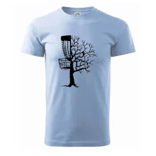 Disc golf pozor strom