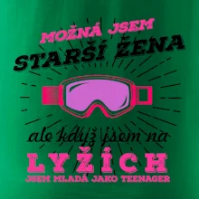Lyže - možná jsem starší žena