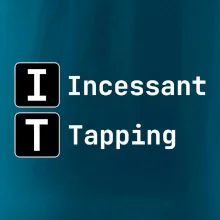 IT Nápis Incessant Tapping
