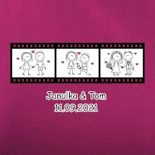 Svatební den - váš nápis (Hana-creative)