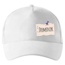 Papírek se jmenovkou - prso - vlastní jméno