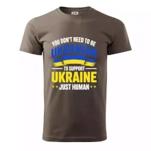 You don't need to be Ukrainian to support Ukraine just human