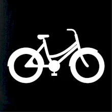 Obrázek kola na prsu městské kolo