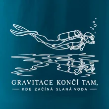 Gravitace končí ve slané vodě