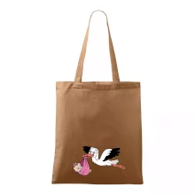 Čáp a miminko - holka (Hana-creative)