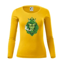 Zhulený lev zelený