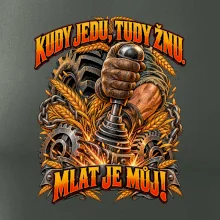 Kudy jedu tudy žnu řadicí páka traktoru